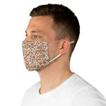 Beige Dots - Fabric Face Mask