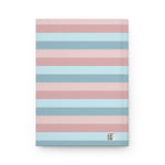 Pink & Blue Rose Gold (12) - Hardcover Journal Matte