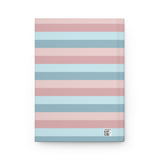 Pink & Blue Rose Gold (12) - Hardcover Journal Matte