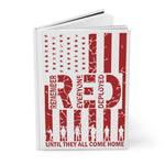RED - Remember Everyone Deployed - Hardcover Journal Matte