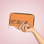 Beach Vibes (Orange) - Zipper Wallet
