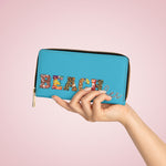 Beach Vibes (Blue) - Zipper Wallet
