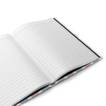 Pink & Blue Rose Gold (2) - Hardcover Journal Matte