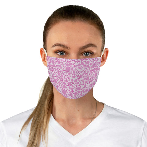 Lavender Dots - Fabric Face Mask
