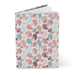 Pink & Blue Rose Gold (15) - Hardcover Journal Matte