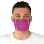 Cinderella Plaid (2) - Fabric Face Mask