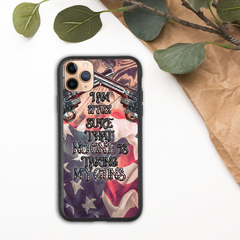 No One Is Taking My Guns - Biodegradable phone case