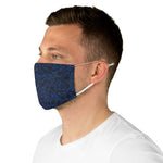Navy Dots - Fabric Face Mask