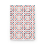 Pink & Blue Rose Gold (11) - Hardcover Journal Matte