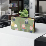 3 Little Piggies (11) - Zipper Wallet