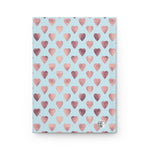 Pink & Blue Rose Gold (4) - Hardcover Journal Matte