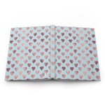 Pink & Blue Rose Gold (4) - Hardcover Journal Matte
