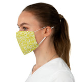Daffodil Dots - Fabric Face Mask