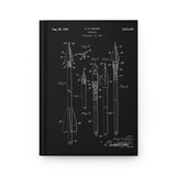 Arrowhead Patent (Black) - Hardcover Journal Matte