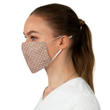 Beige Watercolor Dots - Fabric Face Mask
