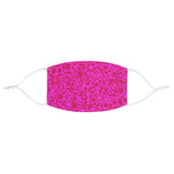 Hot Pink Dots - Fabric Face Mask