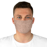 Beige Watercolor Dots - Fabric Face Mask