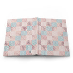 Pink & Blue Rose Gold (9) - Hardcover Journal Matte