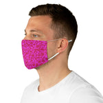 Hot Pink Dots - Fabric Face Mask