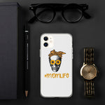 Mom Life Skull & Sunflowers - iPhone Case