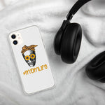 Mom Life Skull & Sunflowers - iPhone Case