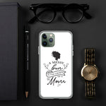 A Mess Bun - iPhone Case