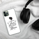 A Mess Bun - iPhone Case
