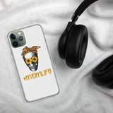 Mom Life Skull & Sunflowers - iPhone Case