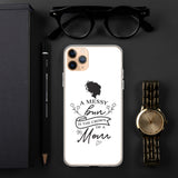 A Mess Bun - iPhone Case