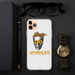 Mom Life Skull & Sunflowers - iPhone Case