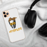 Mom Life Skull & Sunflowers - iPhone Case