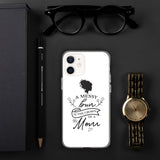 A Mess Bun - iPhone Case