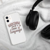 Sarcasm is My Love Language - iPhone Case