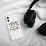 Sarcasm is My Love Language - iPhone Case