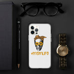 Mom Life Skull & Sunflowers - iPhone Case