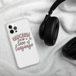 Sarcasm is My Love Language - iPhone Case