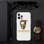 Mom Life Skull & Sunflowers - iPhone Case