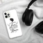 A Mess Bun - iPhone Case