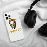 Mom Life Skull & Sunflowers - iPhone Case