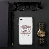 Sarcasm is My Love Language - iPhone Case