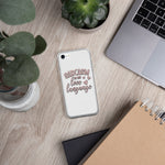 Sarcasm is My Love Language - iPhone Case
