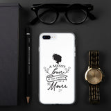 A Mess Bun - iPhone Case