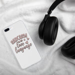 Sarcasm is My Love Language - iPhone Case