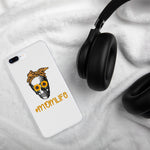 Mom Life Skull & Sunflowers - iPhone Case
