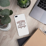 Sarcasm is My Love Language - iPhone Case