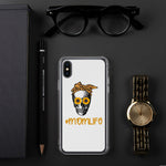 Mom Life Skull & Sunflowers - iPhone Case