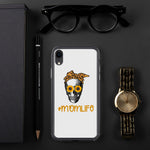 Mom Life Skull & Sunflowers - iPhone Case