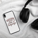Sarcasm is My Love Language - iPhone Case