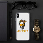 Mom Life Skull & Sunflowers - iPhone Case