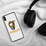Mom Life Skull & Sunflowers - iPhone Case